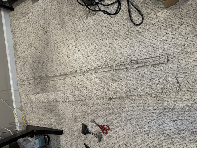YesSir Services seam repair in progress