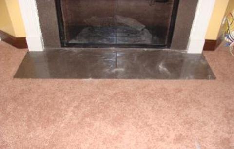 Fireplace Carpet Repair